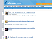 Tablet Screenshot of musica.tesine.net